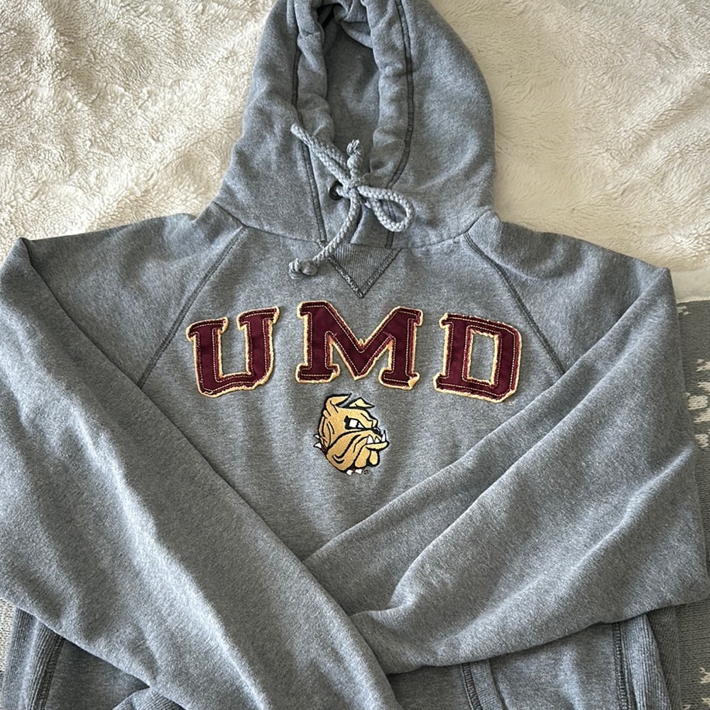 Gray UMD Hoodie Sweater